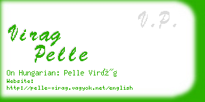 virag pelle business card
